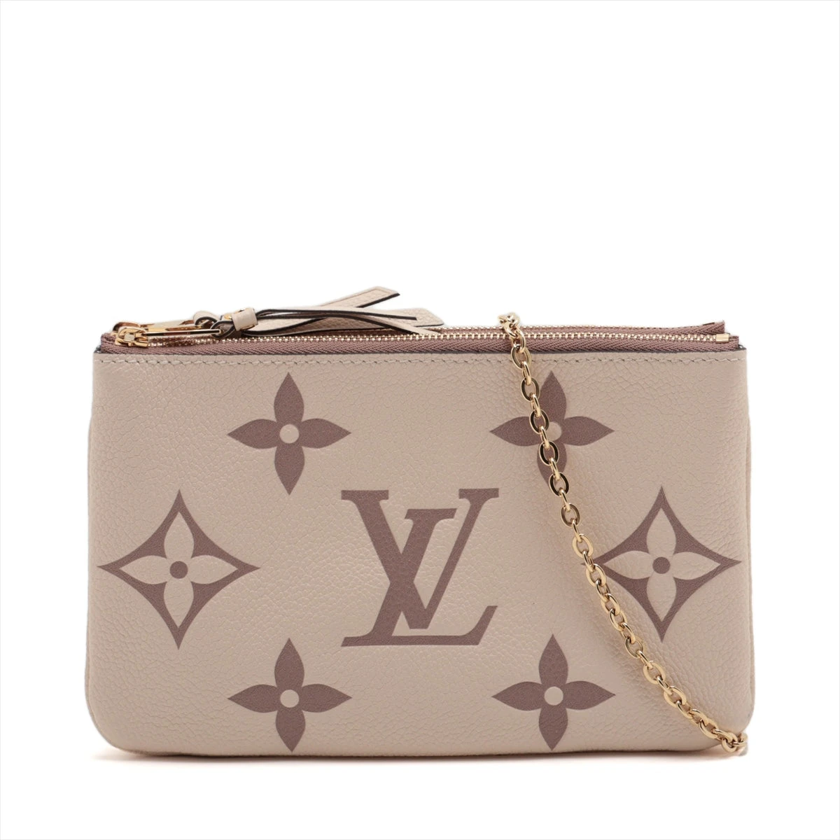 ルイヴィトン モノグラム アンプラント ポシェット ドゥーブル ジップ シ