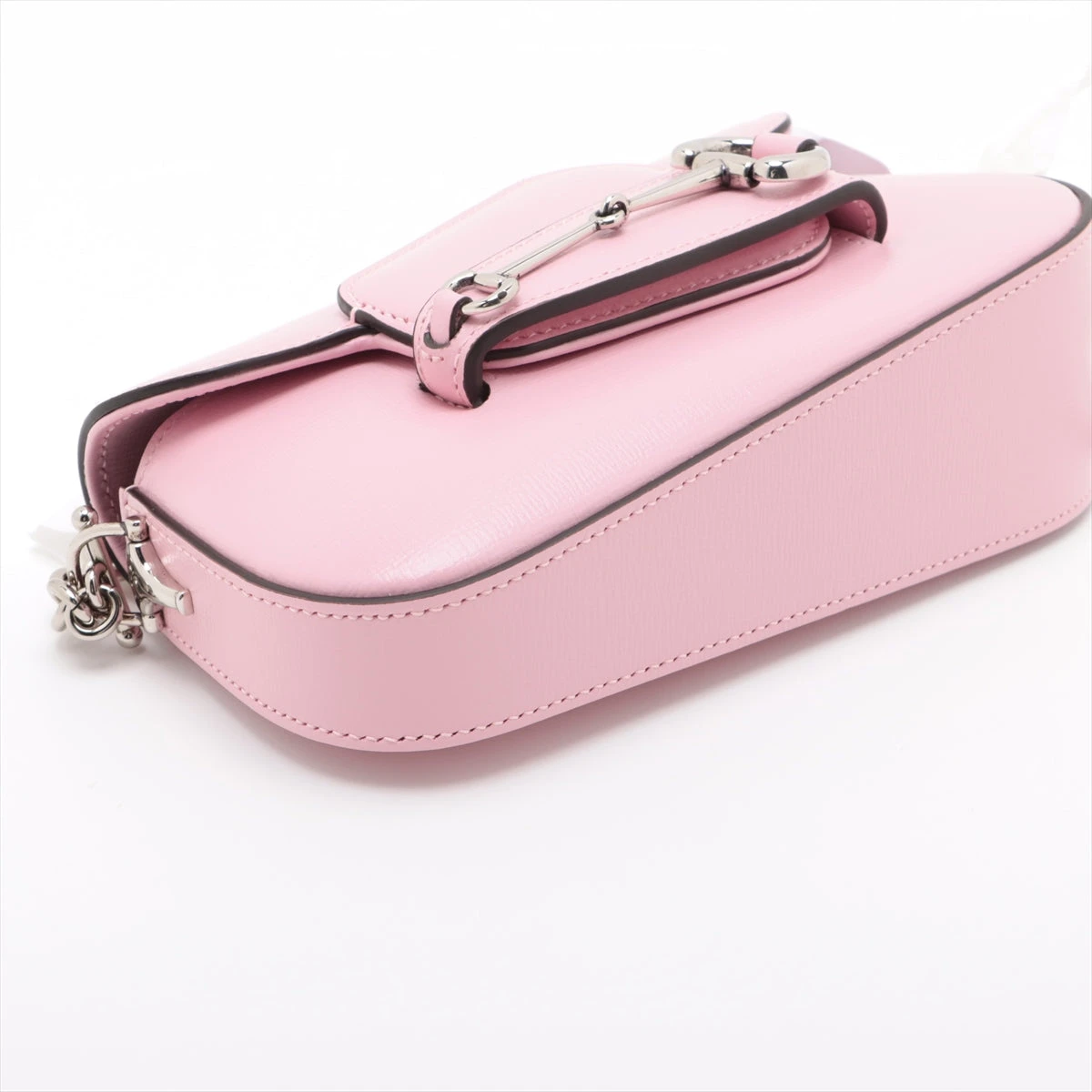 【完売必至】グッチ■ホースビット 2WAYショルダーバッグ グッチ ホースビット1955 レザー 2WAYショルダーバッグ ピンク