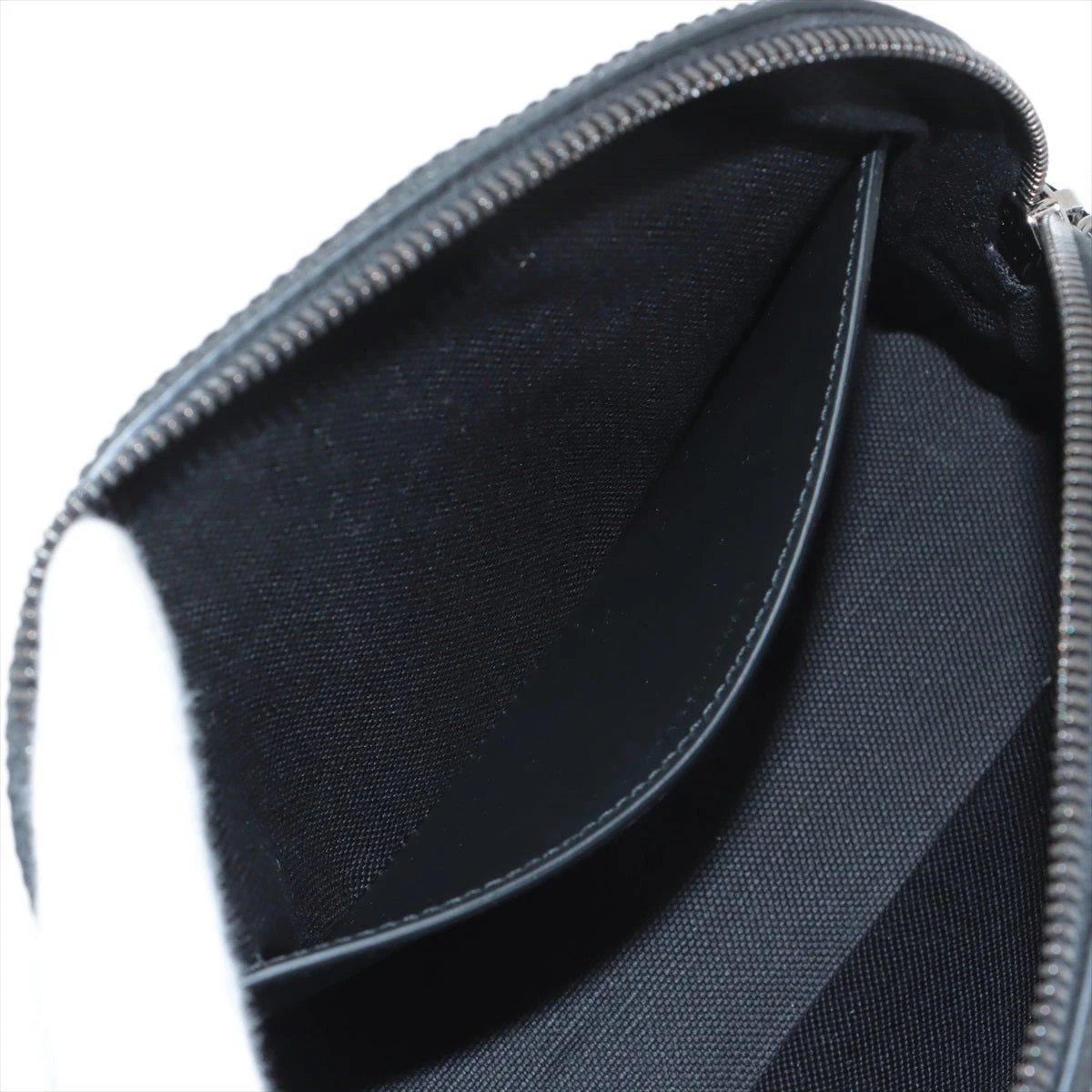 グッチ GGデニム デニム×レザー ショルダーバッグ ブラック 499621