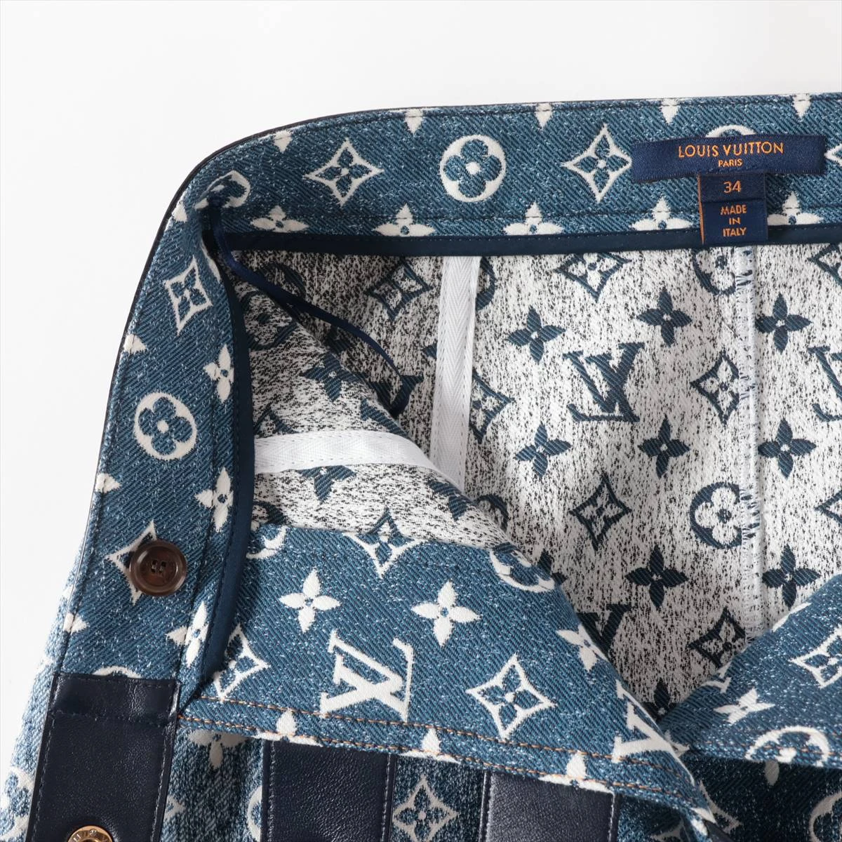 ルイヴィトン モノグラム パンチング プリーツスカート 34 ブルーブラック 楽天市場】【返品可】LOUIS VUITTON【ルイヴィトン】モノグラム