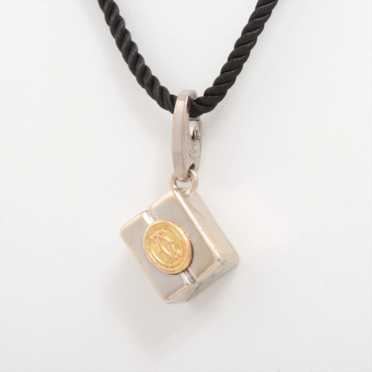 カルティエ ボックス コードネックレス 750(YG×WG) 総9.1g A2714781