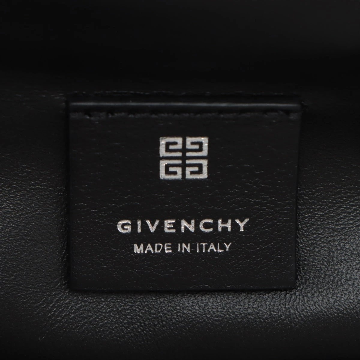 希少✨ジバンシー 4Gロゴ チェーンショルダーバッグ レザー ブラック GIVENCHY - GIVENCHY 4Gバッグ スモール レザー チェーン