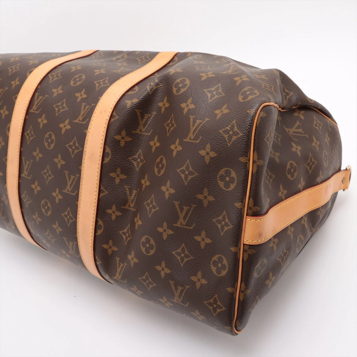 ルイ・ヴィトン ボストンバッグ 中型 ダークブラウン Louis Vuitton ボストンバッグ 中型 ブラウン 【公式通販】