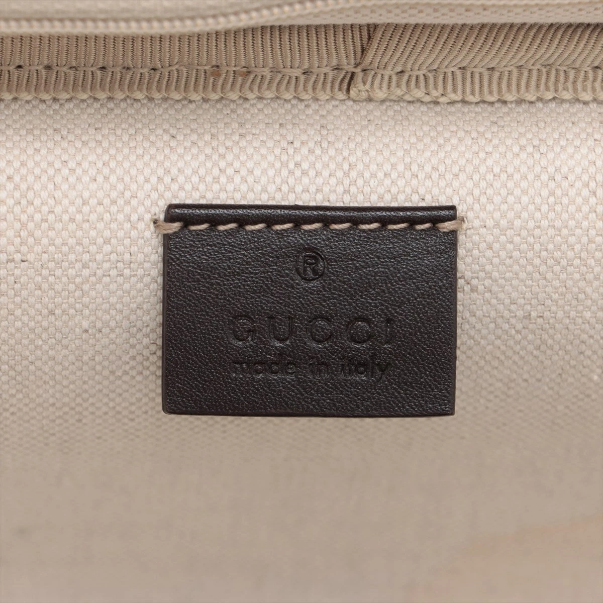 【極美品】グッチ GGスプリーム 772321 PVC ケース ベージュ グッチ GGスプリーム 772321 PVC×レザー コインケース ベージュ