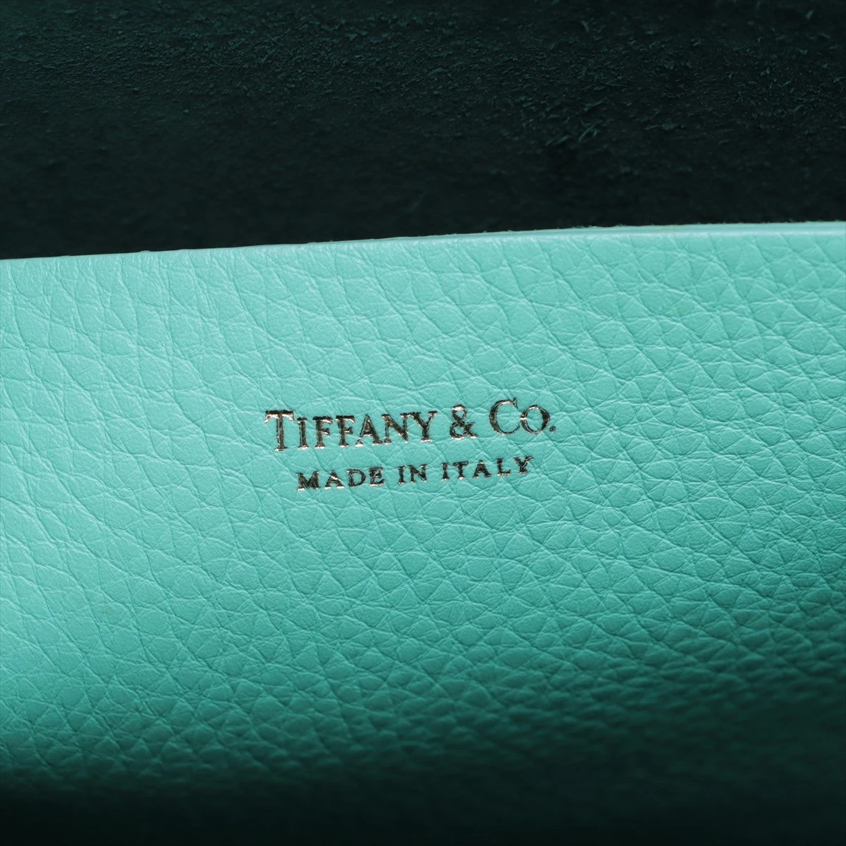 ティファニー レザー トートバッグ ティファニーブルー A2977665｜中古