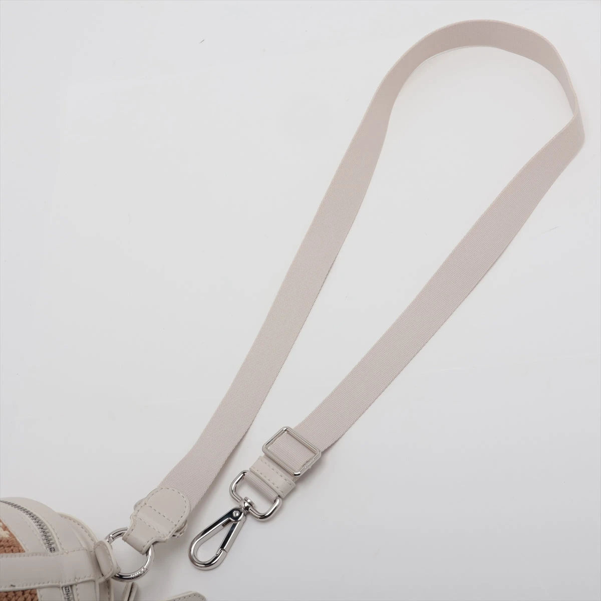 フェンディ ズッカ ボトルホルダー ストロー×レザー 2WAY