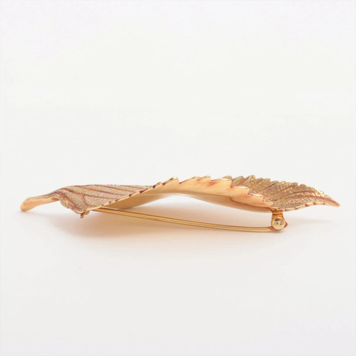 ティファニー リーフ ブローチ 18Kt(YG) 8.1g A2970239｜中古ブランド