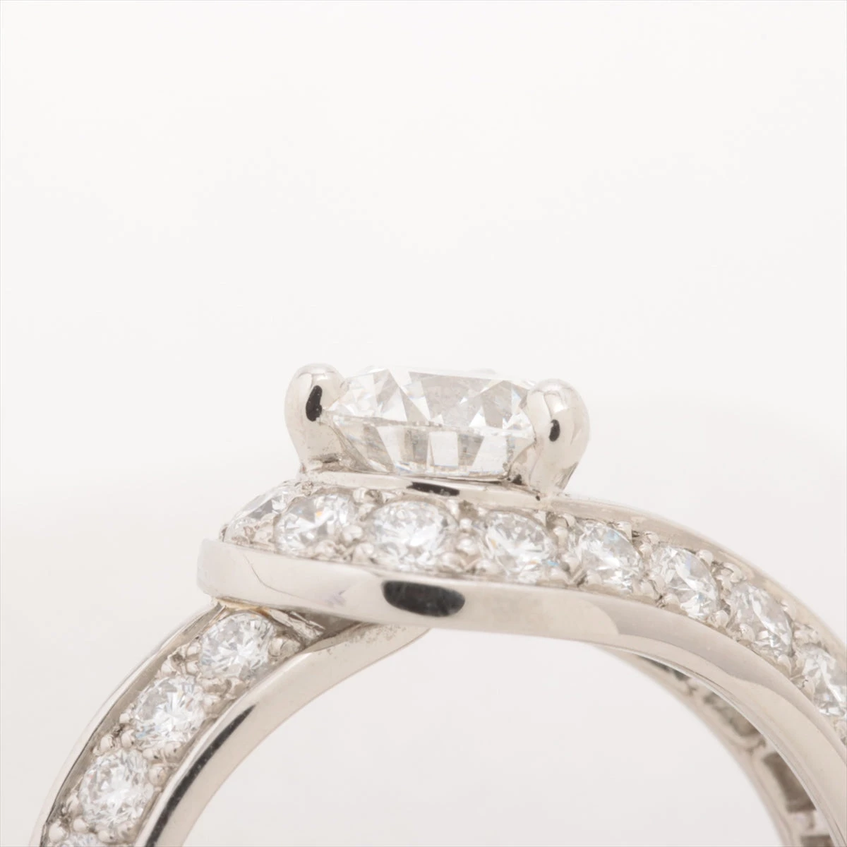 ヴァンクリーフ&アーペル クチュール ダイヤ リング Pt950 6.4g