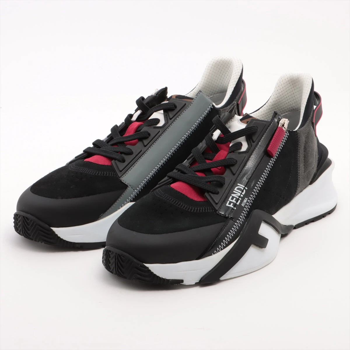 フェンディ FENDI スニーカー フロー 9 ブラック（楽天市場  