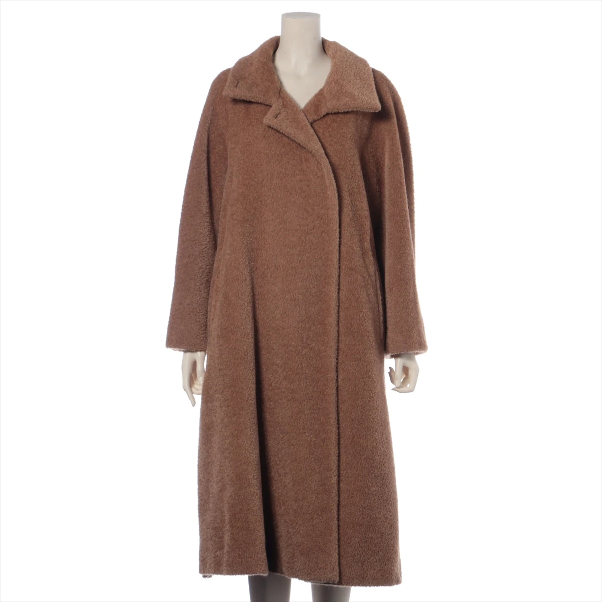 Max Mara ロングコート ブラウン オーバーサイズ Max Mara ロングコート ブラウン オーバーサイズ