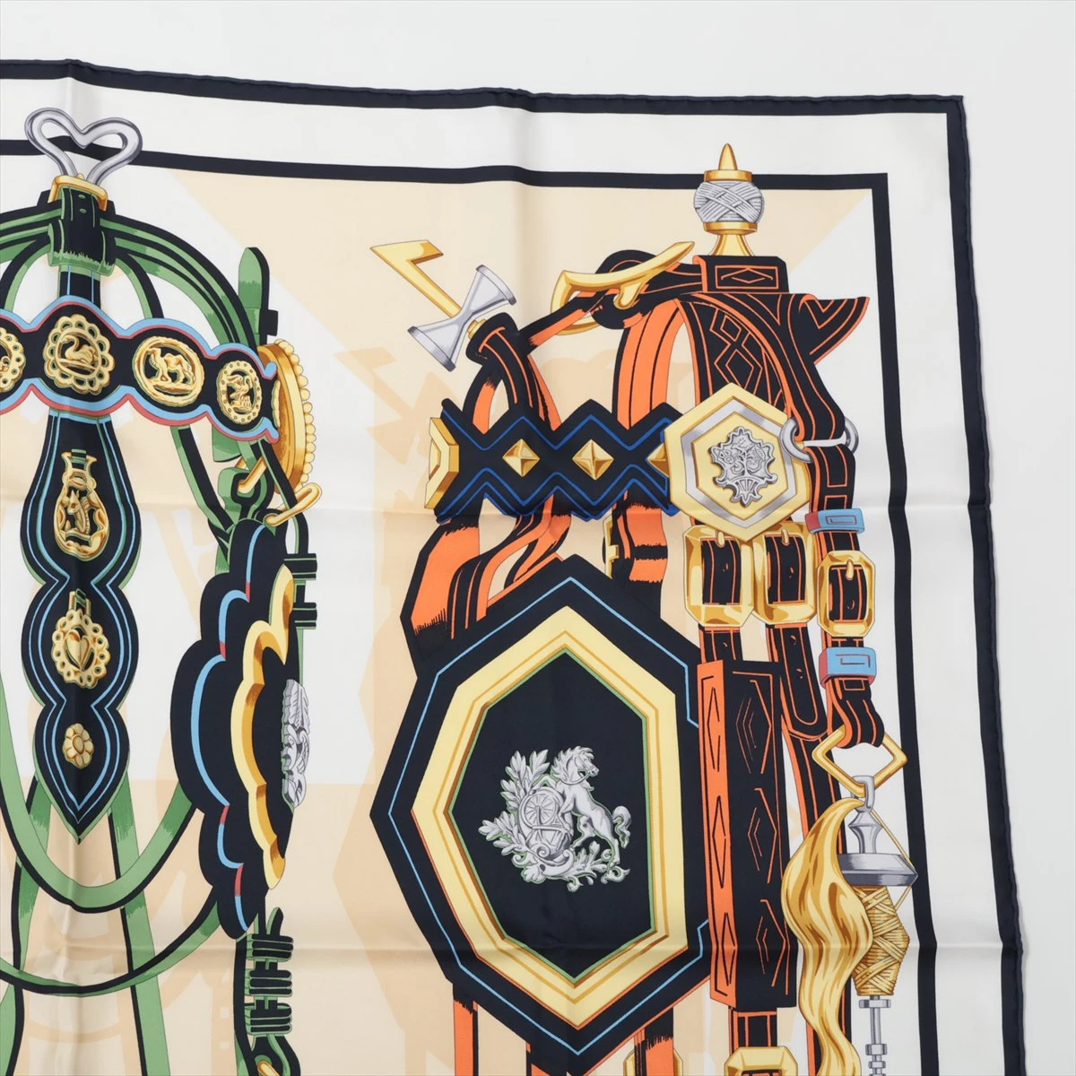 エルメス カレ90 ブリッド エ デスタン Brides et Destin スカーフ