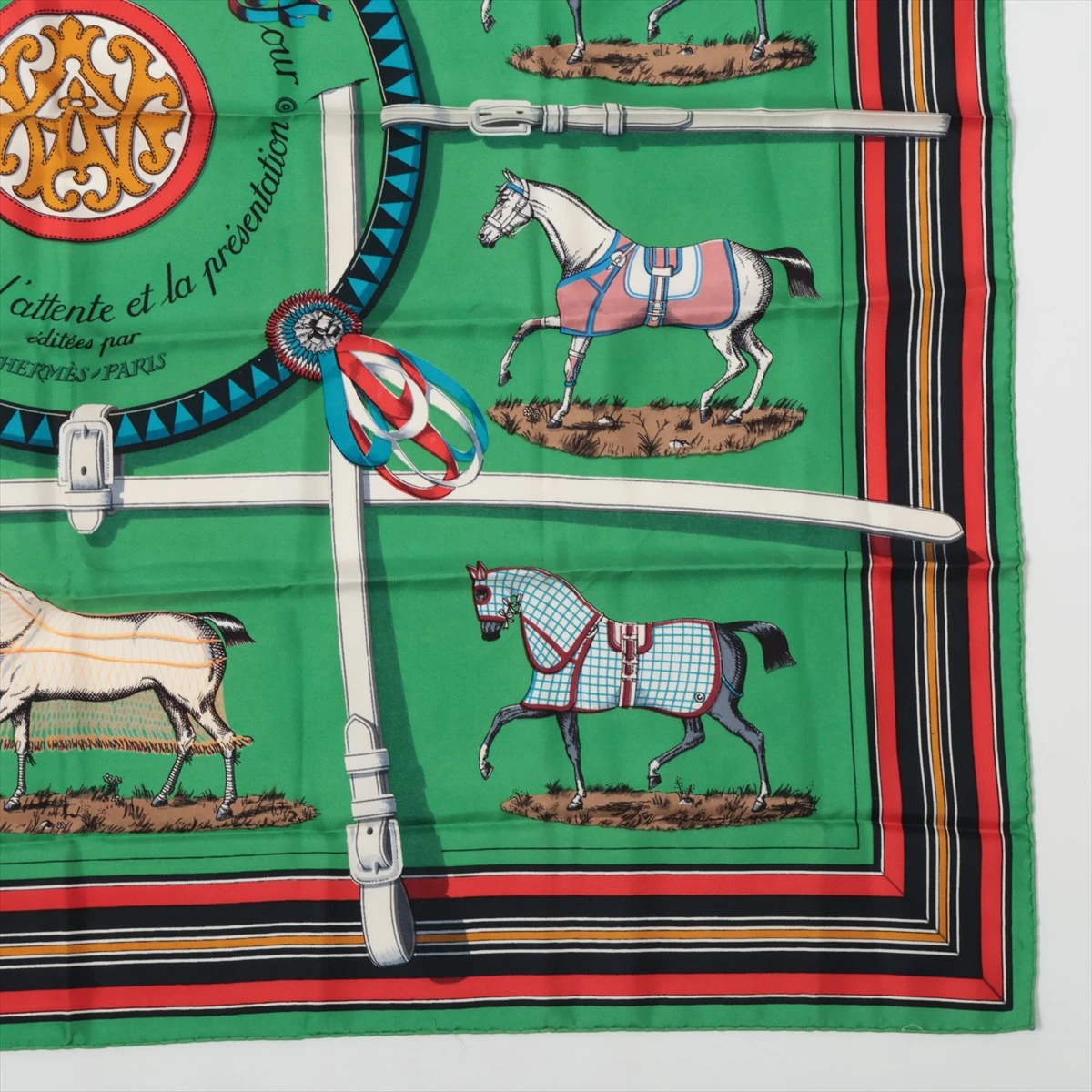 エルメス カレ90 LA PRESENTATION プレゼンテーション シルク スカーフ