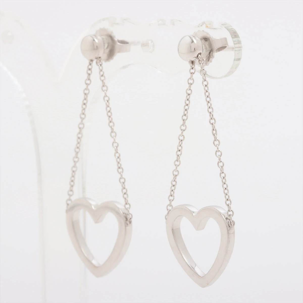 ティファニー センチメンタルハート ピアス 750(WG) 5.1g A2979925