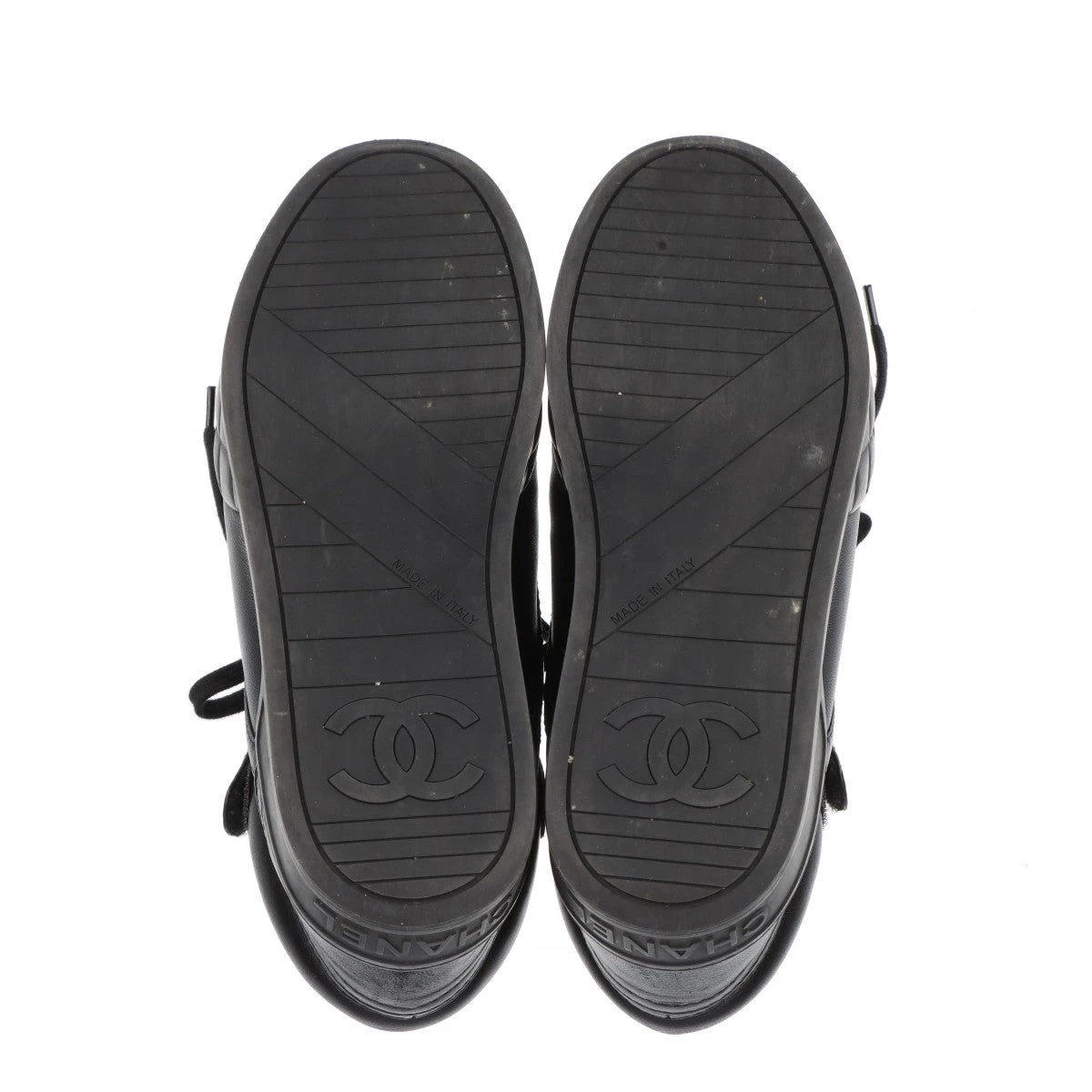にシャネル 厚底スニーカー黒34 シューズ | CHANEL