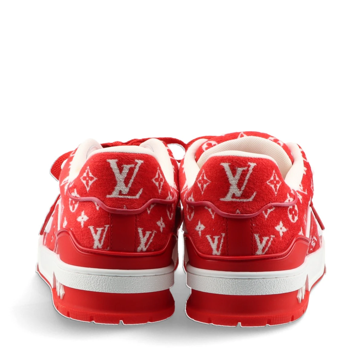【上質レザーで履き心地抜群♡】Louis Vuitton スニーカー LOUIS VUITTON(ルイヴィトン) LV トレイナー ライン レザー