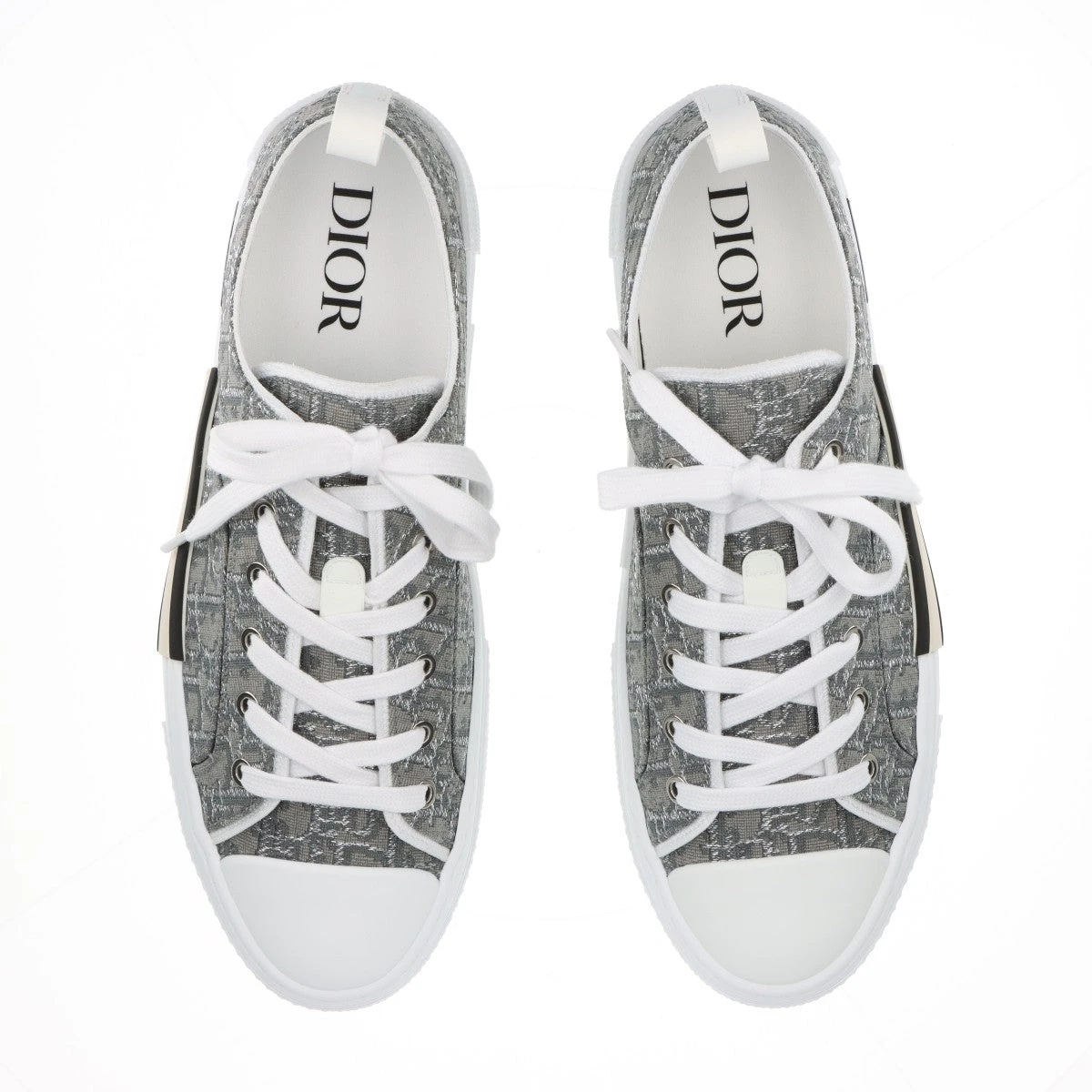 ディオール B23 スリッポン オブリーク グレー 〔サイズ 43