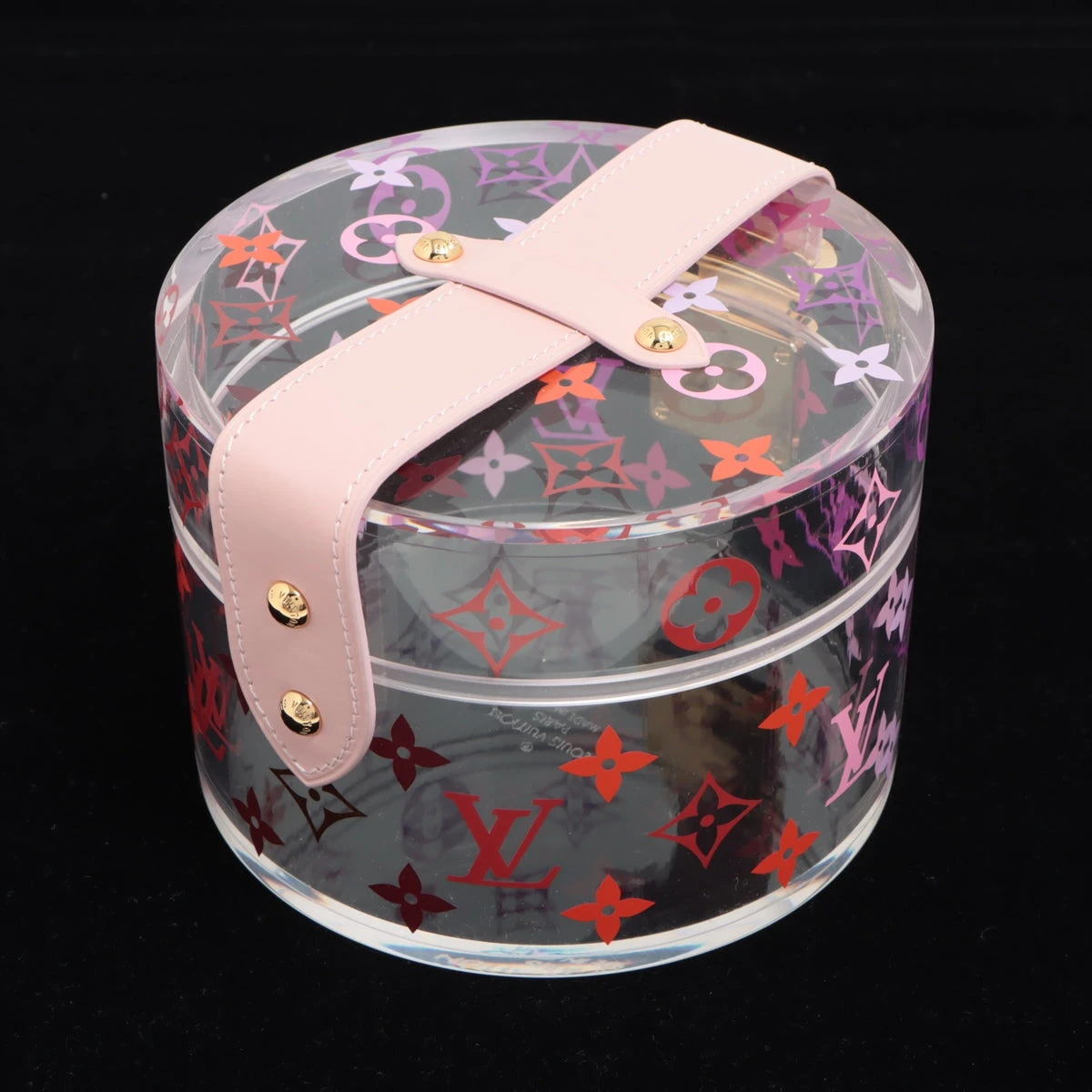 ヴィトン GI0362 ボワットスコット DI0159 ケース プラスチック×レザー