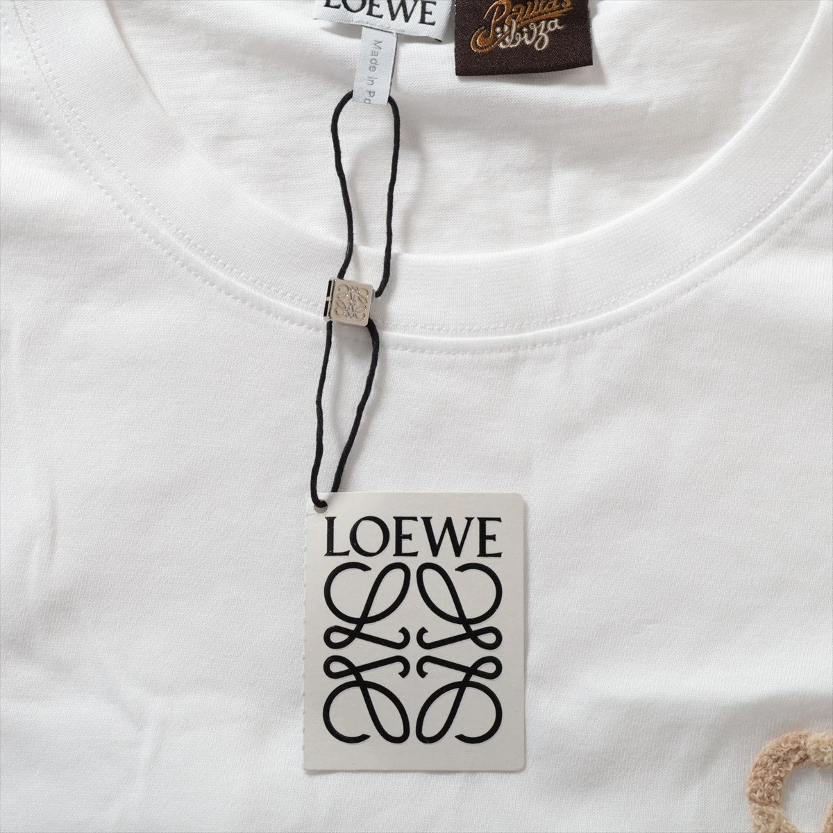 ロエベ×パウラズイビザ アナグラム 24SS コットン Tシャツ S メンズ