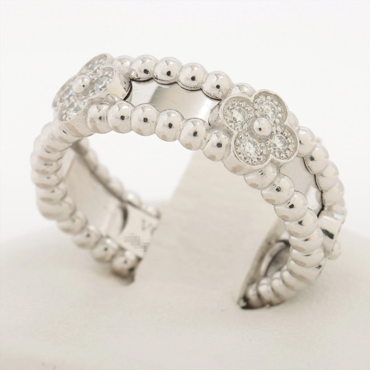 26日まで限定最終値下げ ヴァンクリーフアーペル ⭐︎ペルレリング WG ヴァンクリーフ＆アーペル ペルレリング #49 レディース YG 1.7g