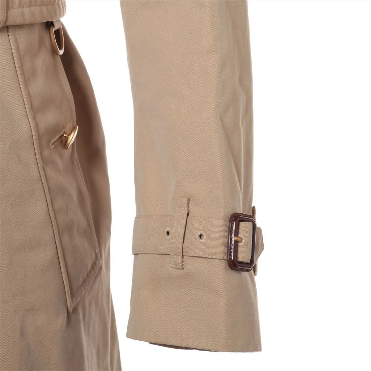 バーバリー ケンジントン コットン トレンチコート 50 メンズ ベージュ