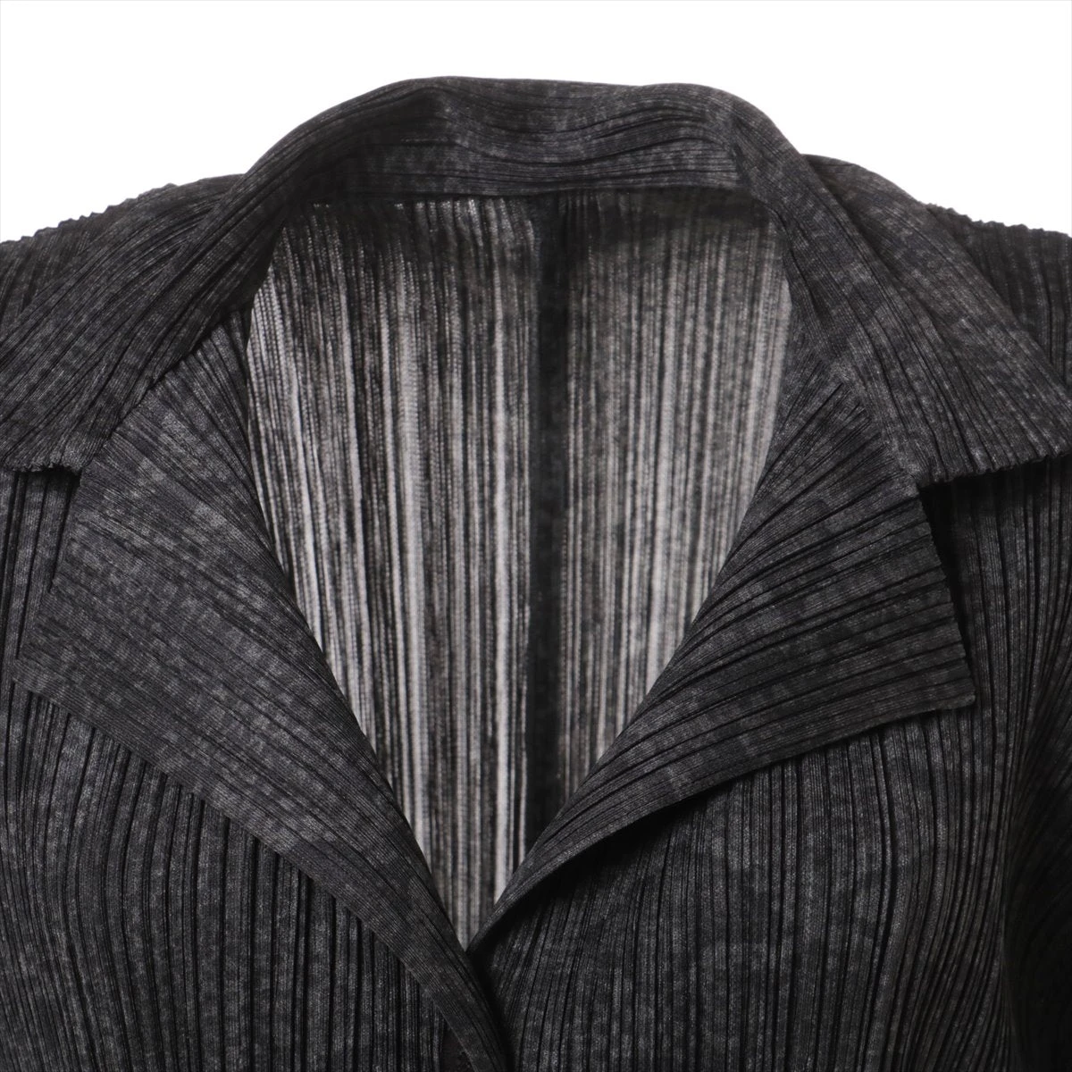 プリーツプリーズ★黒ブラウスジャケット　サイズ3 プリーツプリーズ ポリエステル ジャケット 03 ブラック PP33