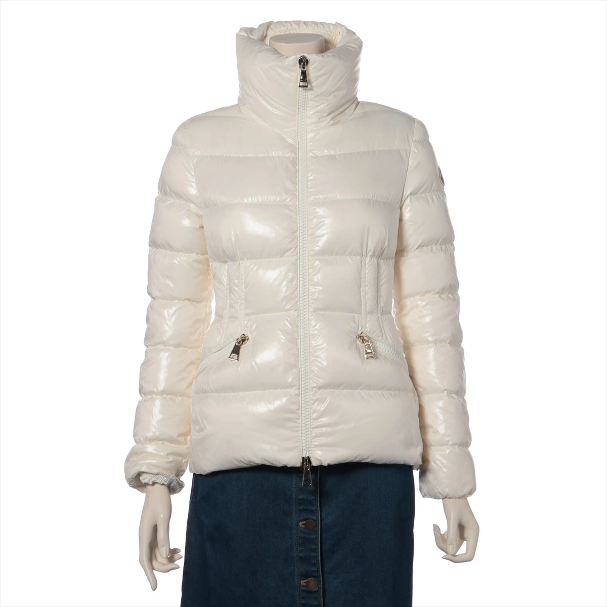 MONCLER モンクレール 0 DAPHNE ホワイト ダウンジャケット MONCLERモンクレールホワイトダウンジャケットDAPHNE