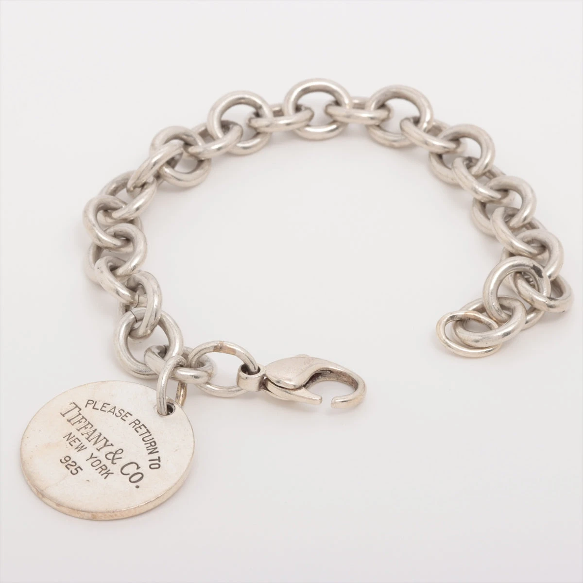 専用様商品　Tiffany ラウンドタグ ブレスレット Return to Tiffany ラウンドタグチェーンブレスレット（20cm