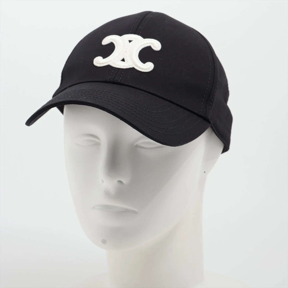 CELINE セリーヌ ブラックキャップ 刺繍ロゴ／男女兼用 楽天市場