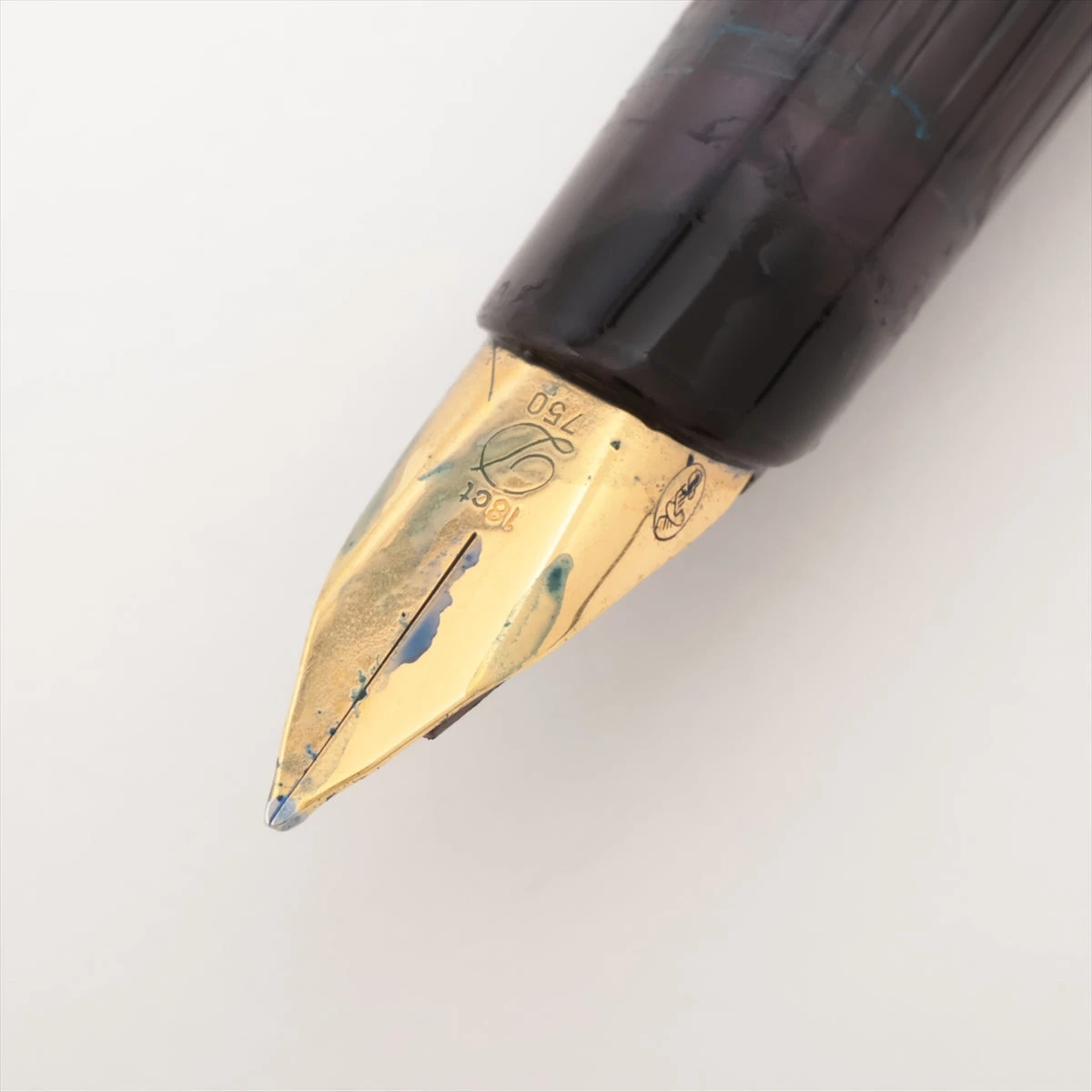 S.T. DUPONT 万年筆 ペン先 18K 750 デュポン デュポン