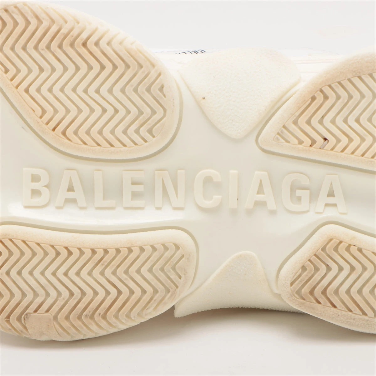 バレンシアガ トリプルS フェイクレザー スニーカー 36