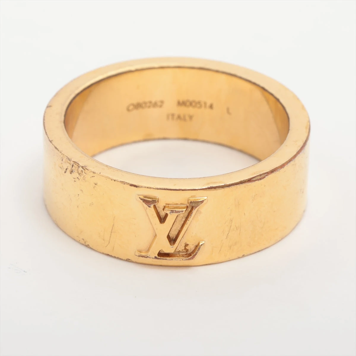 LOUIS VUITTON リング バーグ LV インスティンクト LOUIS VUITTON 美品 ルイヴィトン バーグ LV インスティンクト