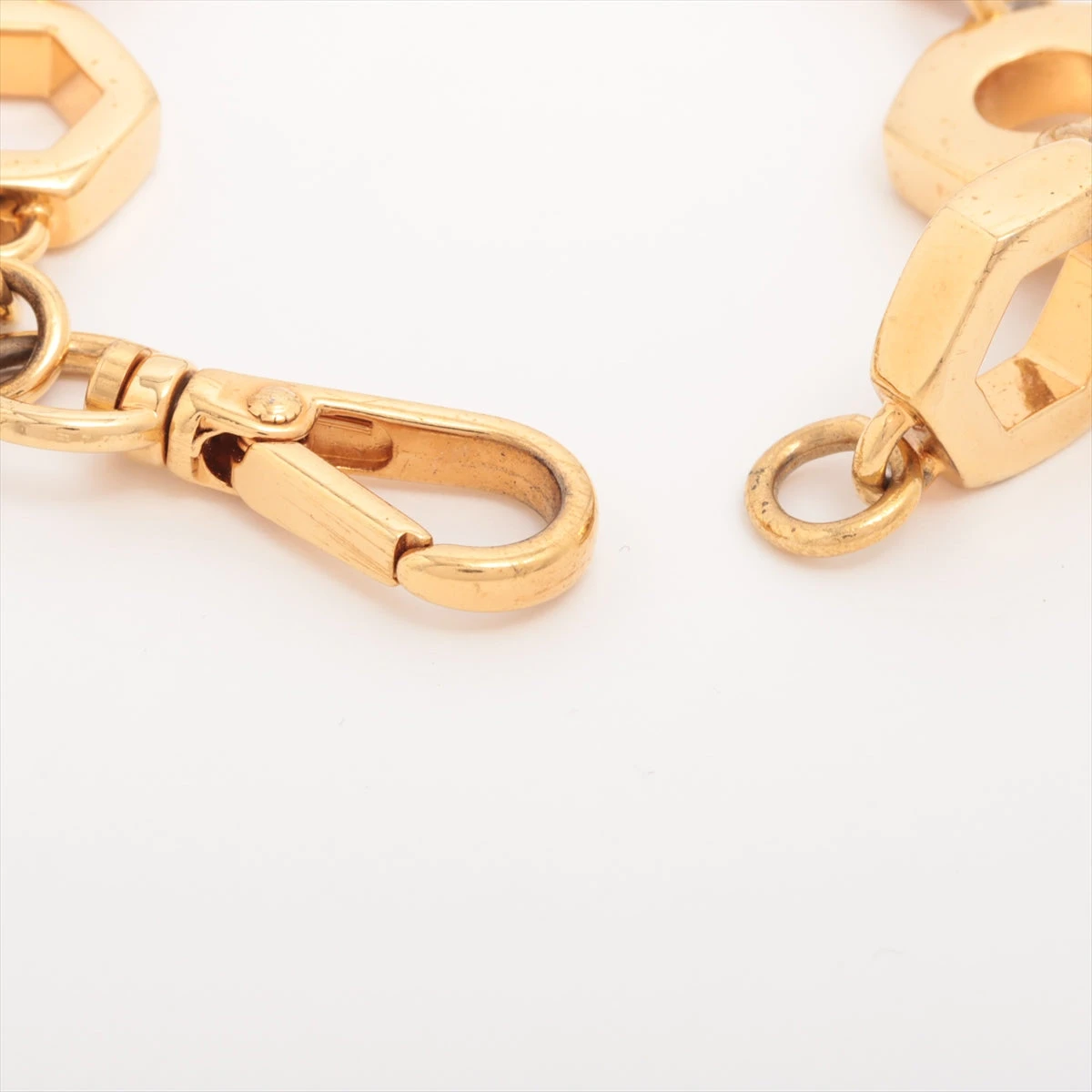 PRADA ゴールド チェーン ブレスレット アクセサリー ナット モチーフ PRADA ゴールド チェーン ブレスレット アクセサリー ナット