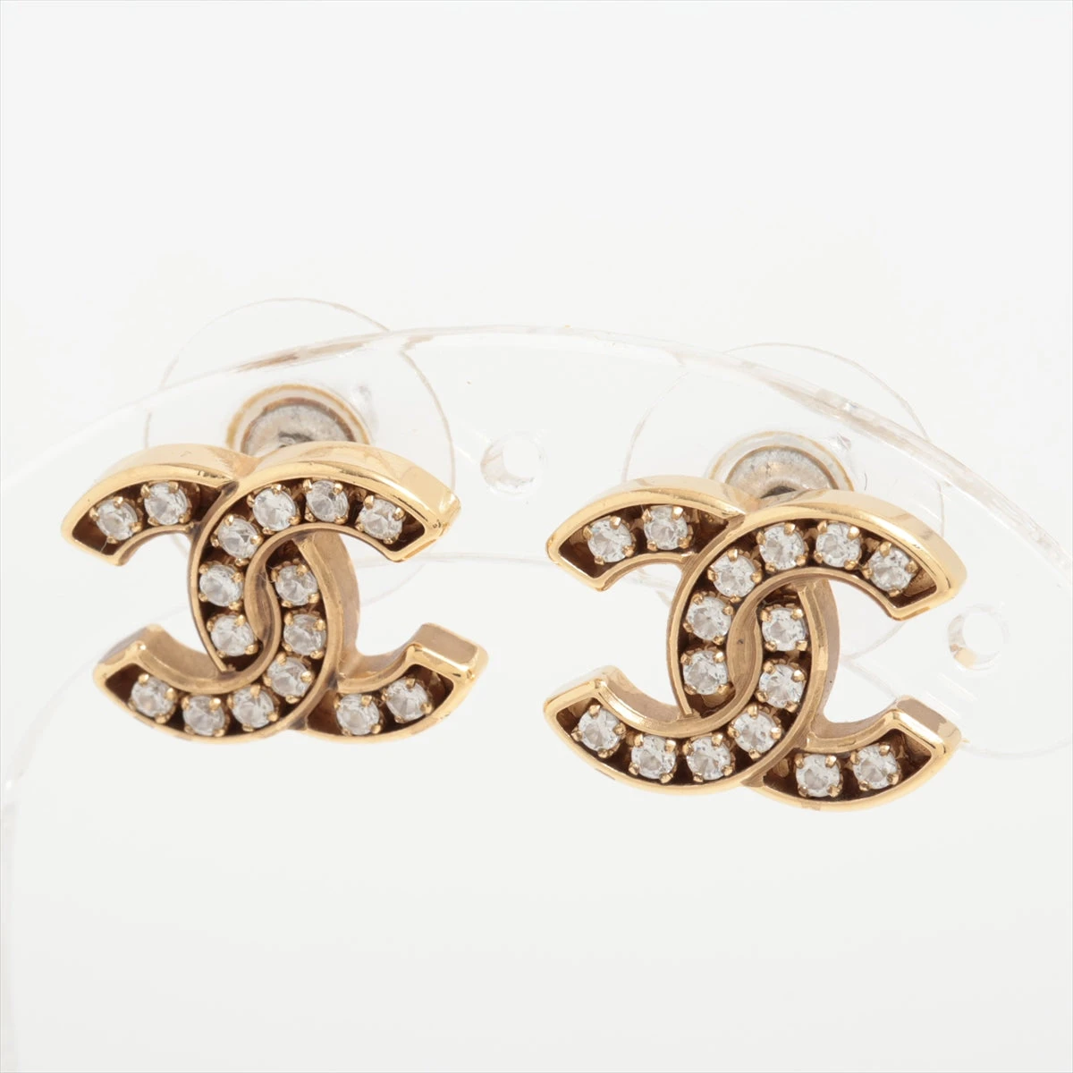 シャネル　ピアス　両耳 CHANEL シャネル ピアス 両耳 CCマーク ココマーク 定番 ABD766