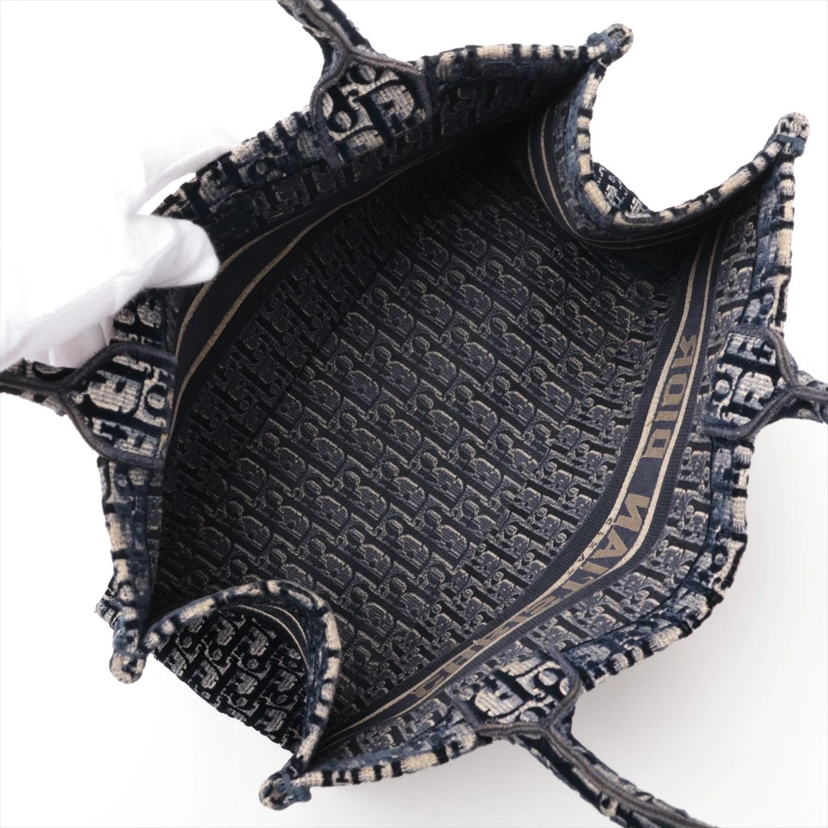 クリスチャンディオール ブックトート ミディアム キャンバス