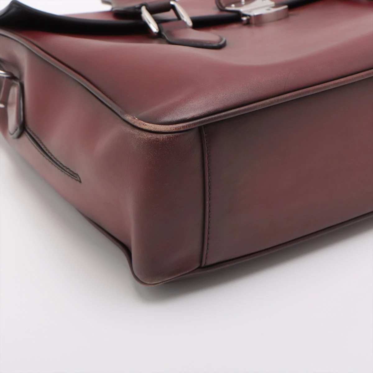 ベルルッティ　エミーオ　カリグラフィ　ショルダー　ブリーフケース　ダークブラウン Berluti】ベルルッティ『エミーオ カリグラフィ ブリーフケース