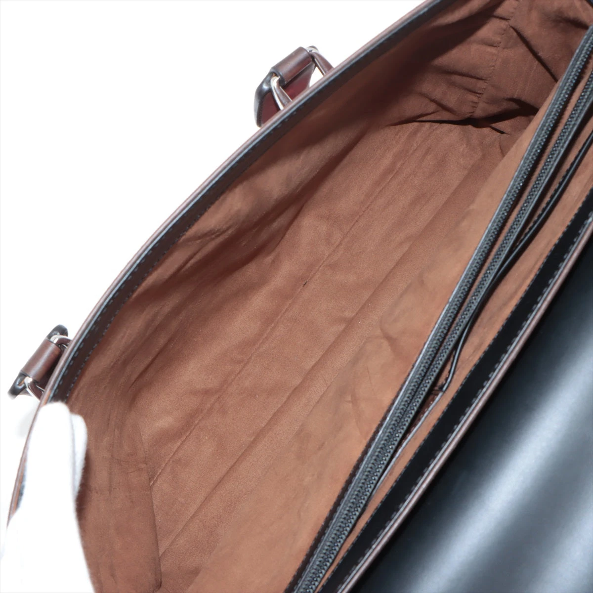 Berluti ビジネスバッグ エミーオ カリグラフィ オールレザー ブラウン BERLUTI - 【極美品】ベルルッティ エミーオ カリグラフィー