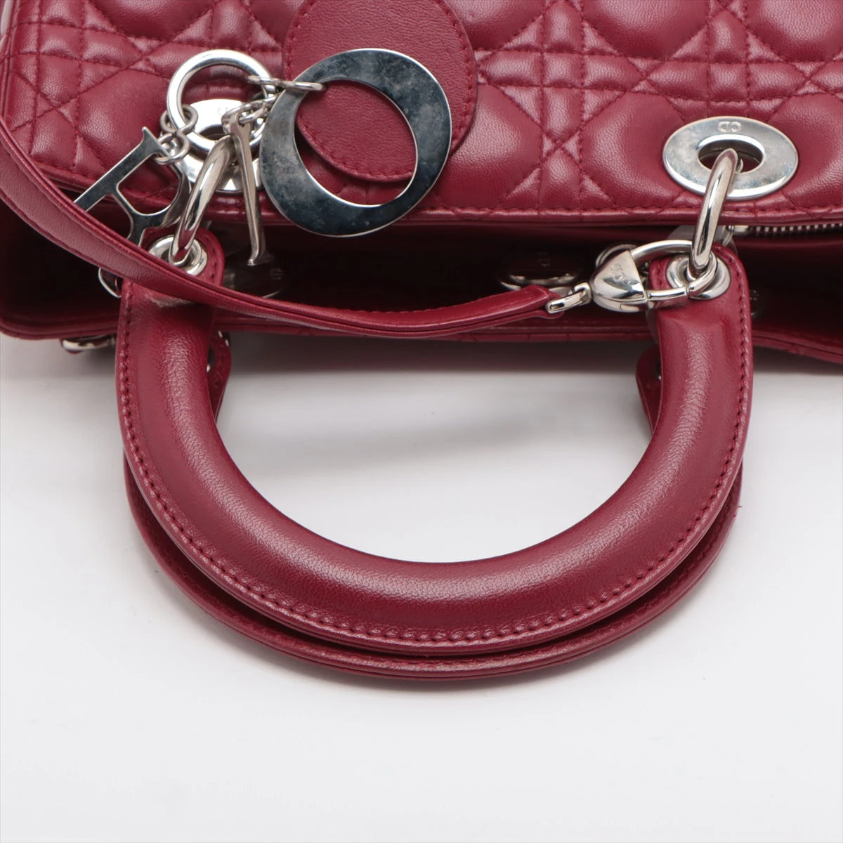 クリスチャンディオール レディディオール カナージュ レザー 2WAY