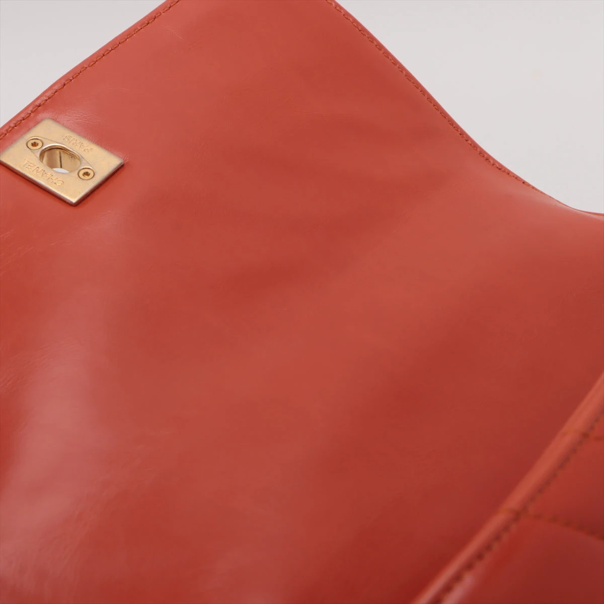 ✨上質✨ハンドバッグ　オレンジ　ワンハンドル　　ゴールド金具 CHANEL シャネル ココハンドルXS 2WAYハンドバッグ ショルダー