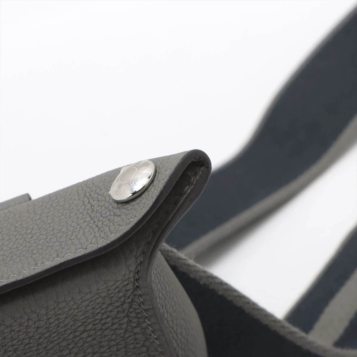 売り切り週末限定　定価以下未開封エルメスヴィドポッシュシルバー金具 エルメス HERMES ヴィドポッシュ B刻 ブラック シルバー金具