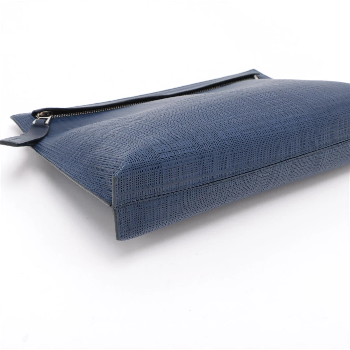 ロエベ　クラッチバッグ　青 ロエベ Tポーチ レザー クラッチバッグ ブルー Aランクの買取