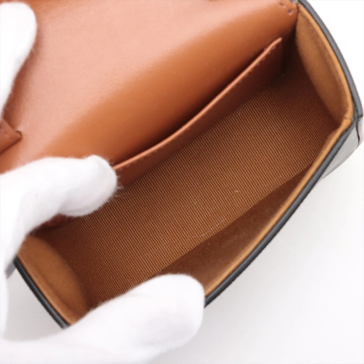 セリーヌ PVC トリオンフ ミニ 2way バッグ ブラウン Celine 2Way Bag Mini Vertical PVC Brown Triomphe 17cm x 20cm