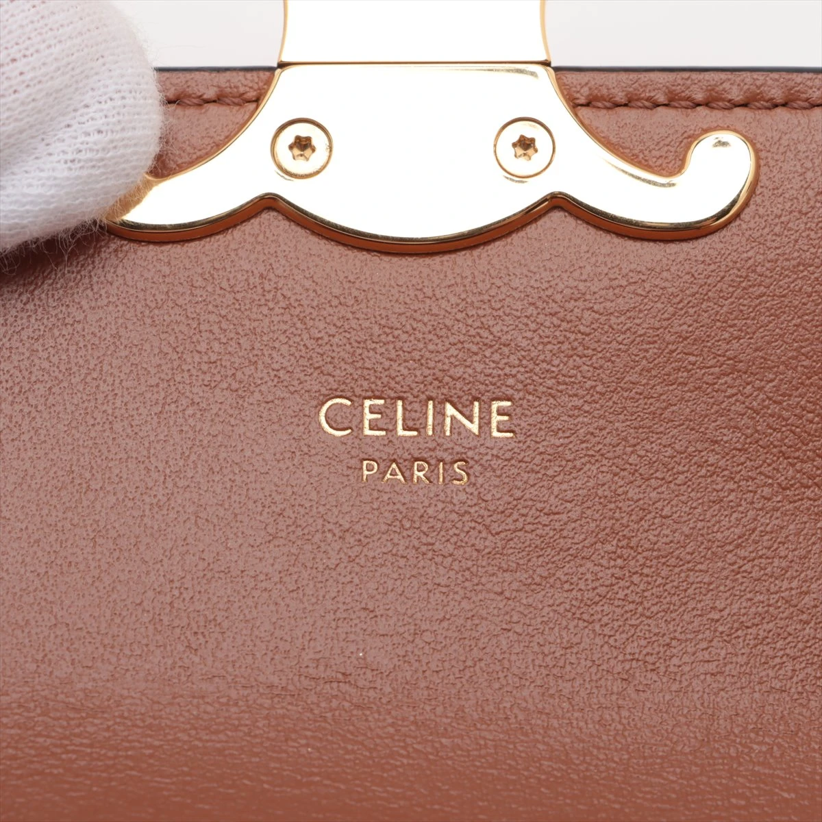 セリーヌ PVCレザー トリオンフ ミニアヴァ ハンドバッグ CELINE セリーヌ ハンドバッグ Medium Ava Triomphe ミディアム