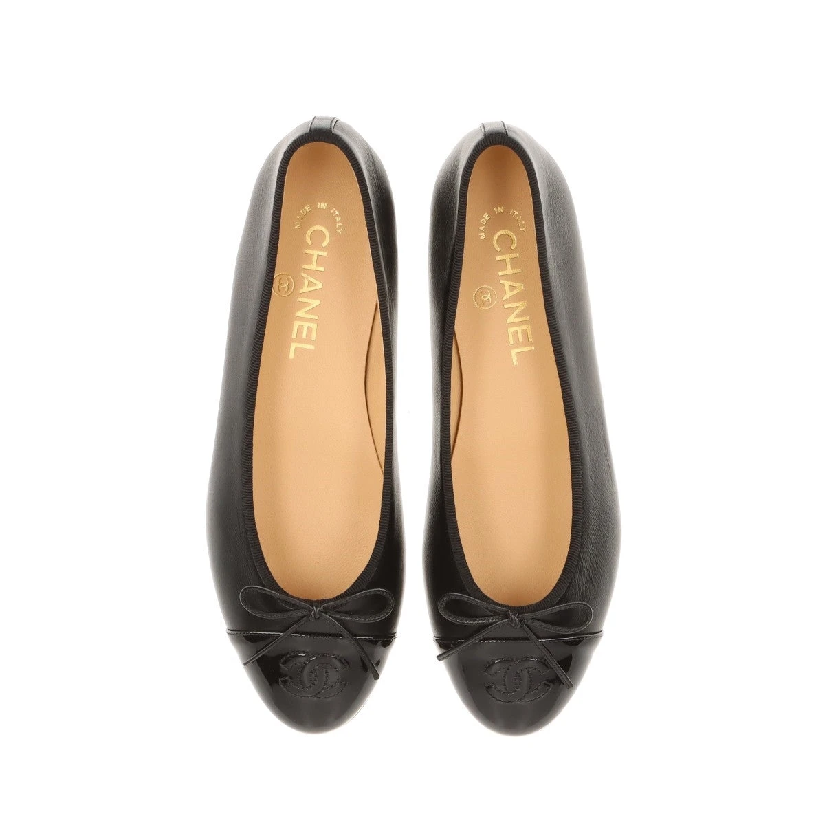 CHANEL シャネル パンプス ブラック レザー ココマーク