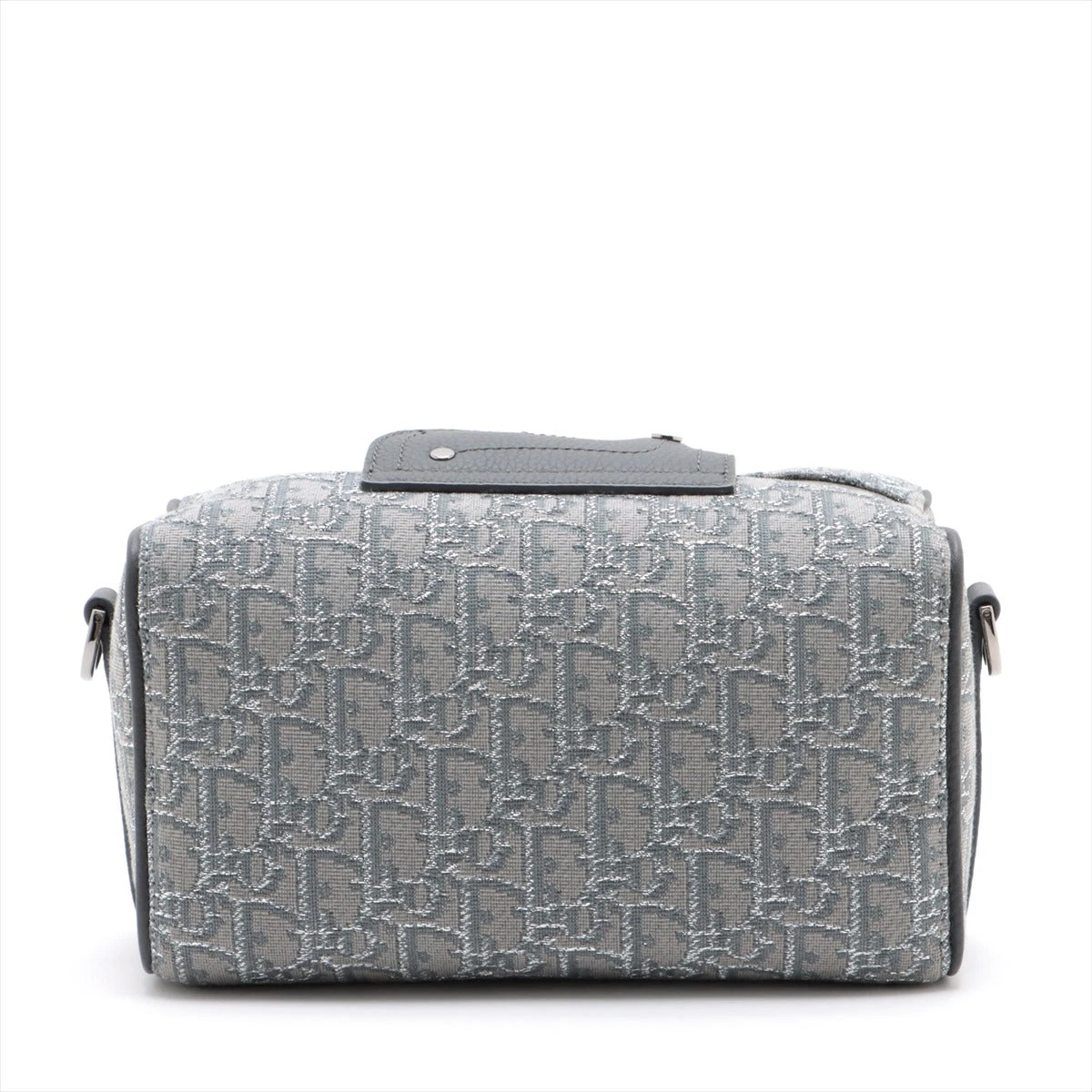 極上美品✨ディオール ランゴ22 ショルダーバッグ CD ダイヤモンドキャンバス Dior ディオールランゴ22 シルバー/グレー ジャガード