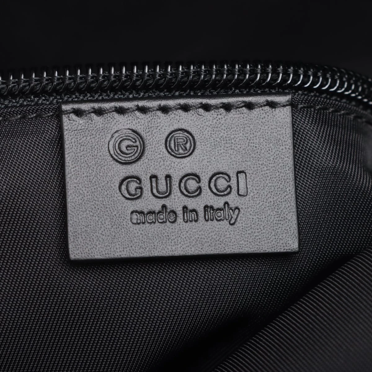 グッチ シェリーライン ナイロン×レザー バックパック/リュック