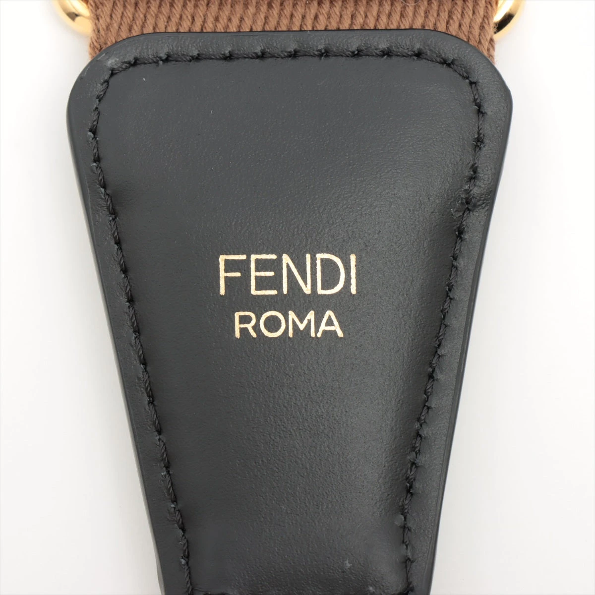【専用】 フェンディ ショルダーストラップ キャンバス×レザー ズッカ フェンディ ズッカ ショルダーストラップ キャンバス×レザー