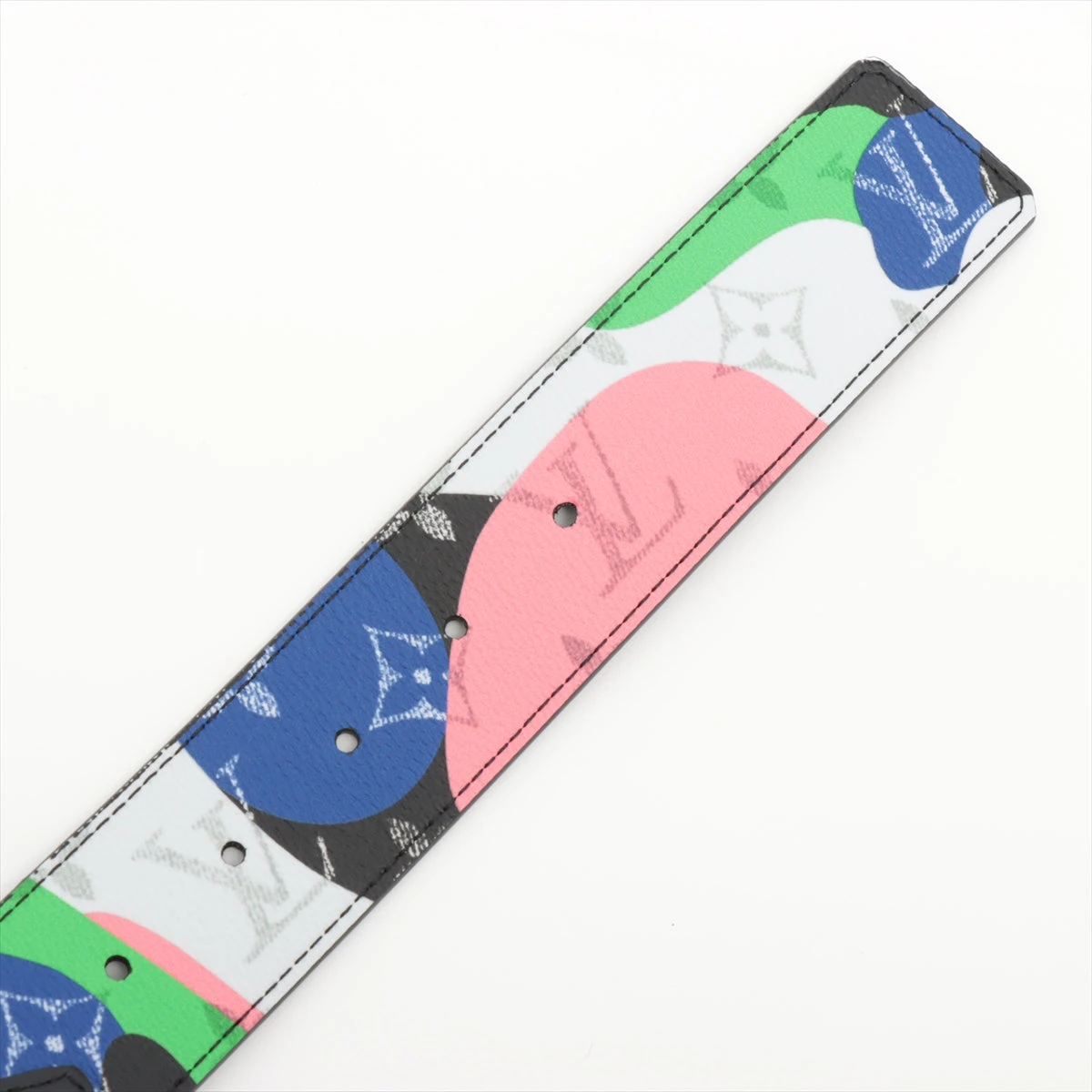 ヴィトン サンチュール LVイニシャル 40MM BC2253 ベルト 90/36 GP×革