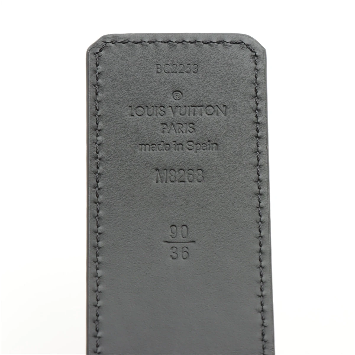 ヴィトン サンチュール LVイニシャル 40MM BC2253 ベルト 90/36