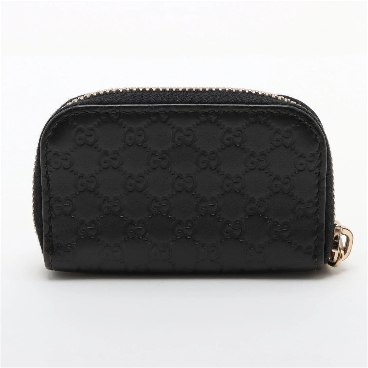 ✨極美品✨GUCCI コインケース　マイクロ グッチ シマ　レザー　黒　付属品付 ✨極美品✨GUCCI コインケース マイクロ グッチ シマ レザー 黒
