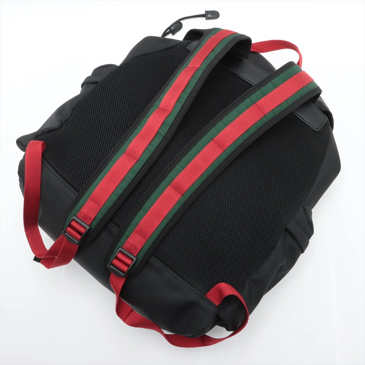 【あつ】GUCCI タイガーヘッド バッグパック ブラック グッチ タイガーヘッド ナイロン バックパック/リュック